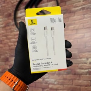 Cabo de Carregamento Rápido Baseus Dynamic 100 W USB-C para USB-C 3